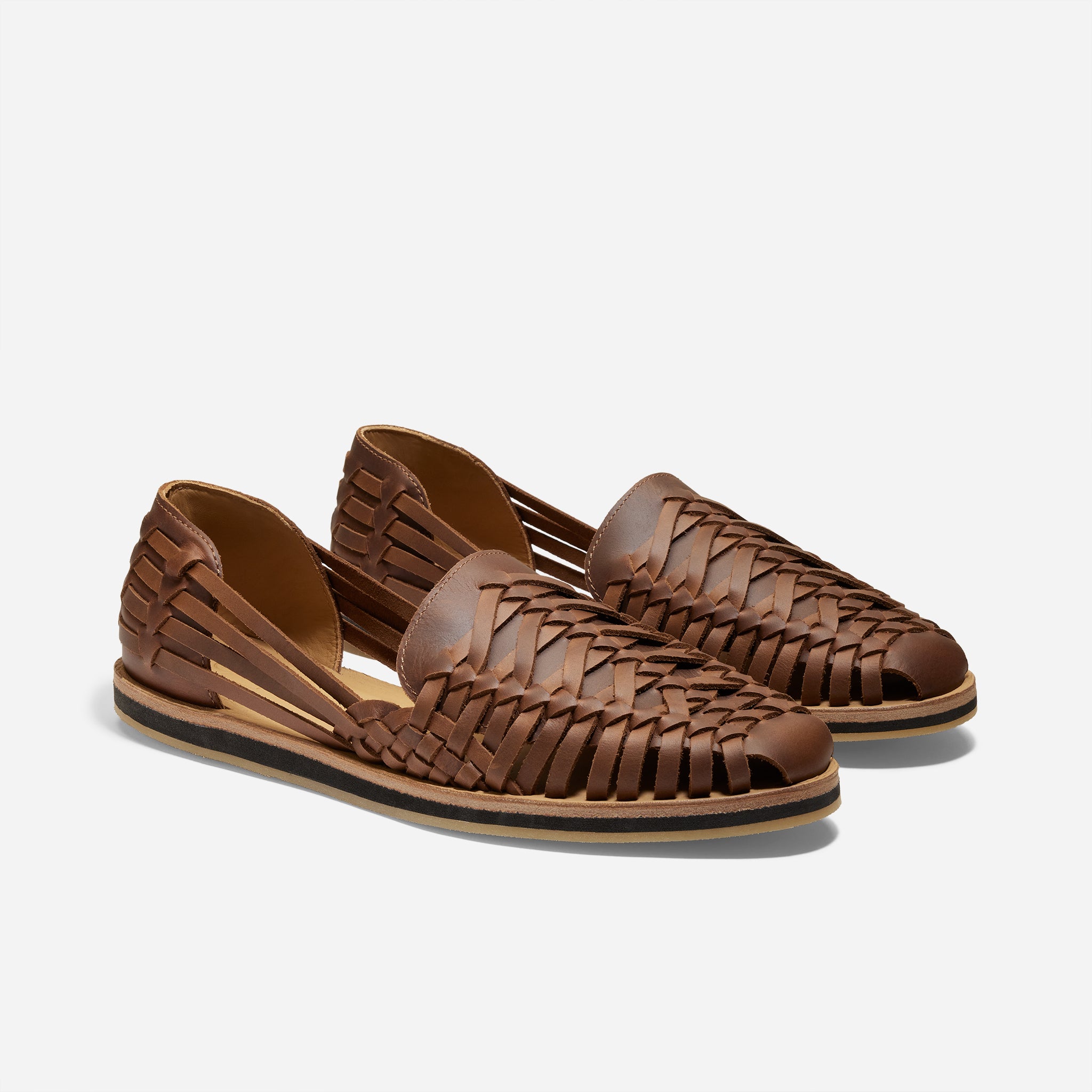 Men's Leather Huarache Sandal Brown | Nisolo 12.5 Men's Leather Huarache Sandal Brown | Nisolo 12.5