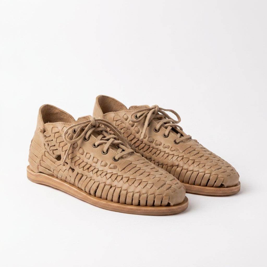 Huarache Bootie Almond | Nisolo