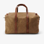 Luis Weekender Waxed Canvas Canvas Bag Nisolo 