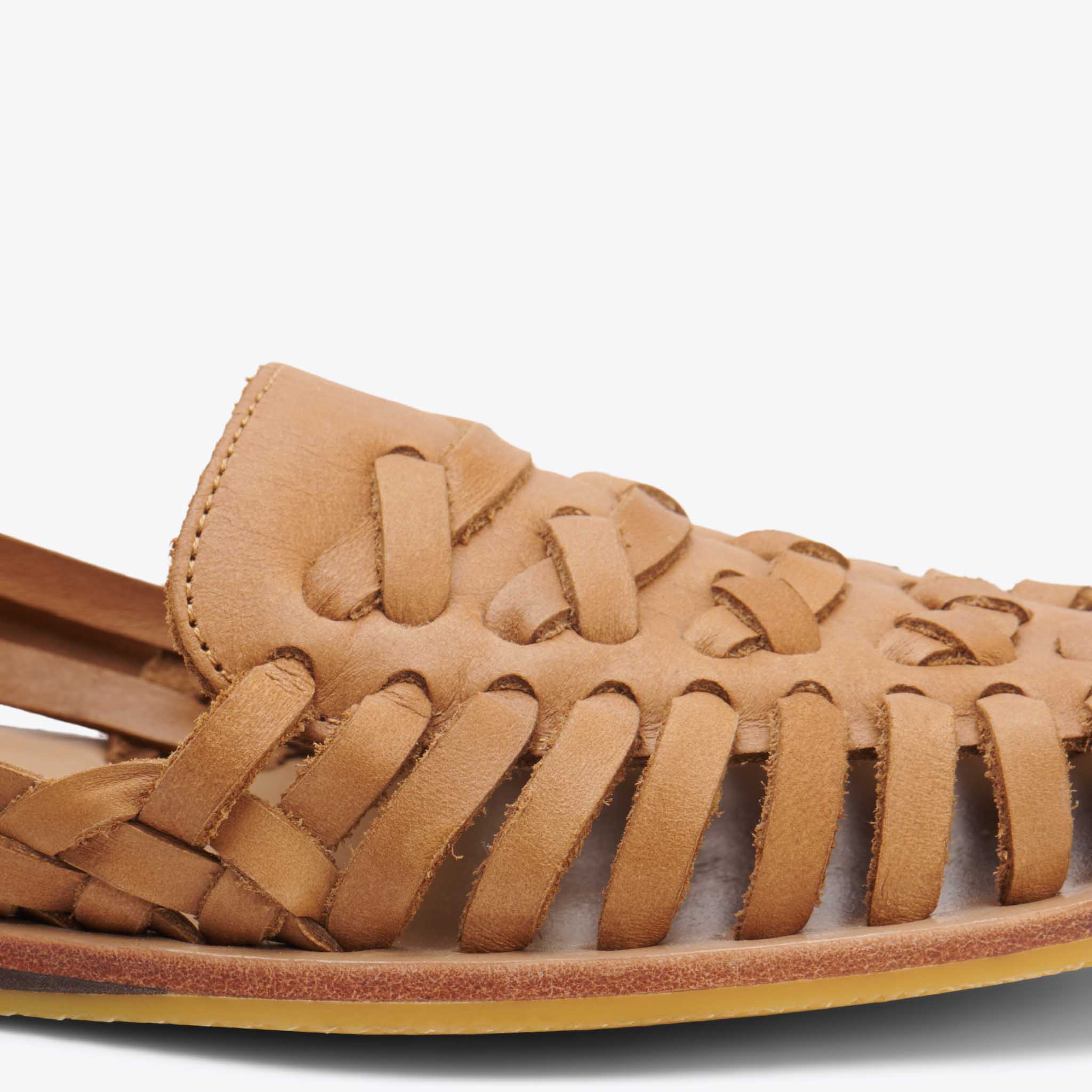 Almond Women's Huarache Sandal | Nisolo