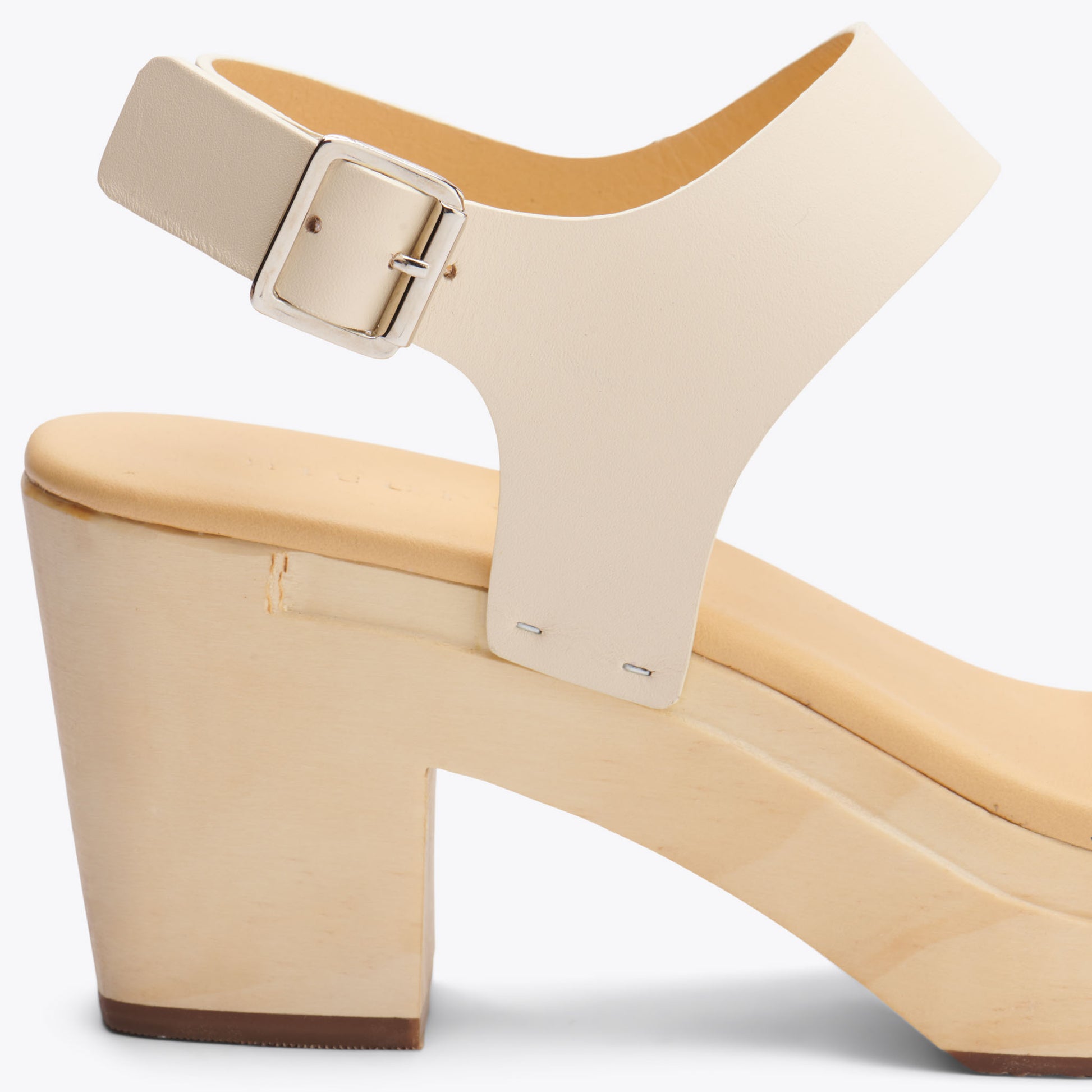 All-Day Open Toe Clog Bone