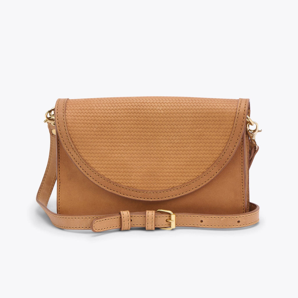 Cleo Convertible Crossbody Almond