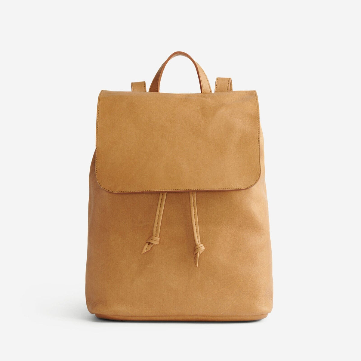 Daniela Drawstring Backpack Almond