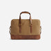 Vincent Slim Briefcase Waxed Canvas Leather goods Nisolo 