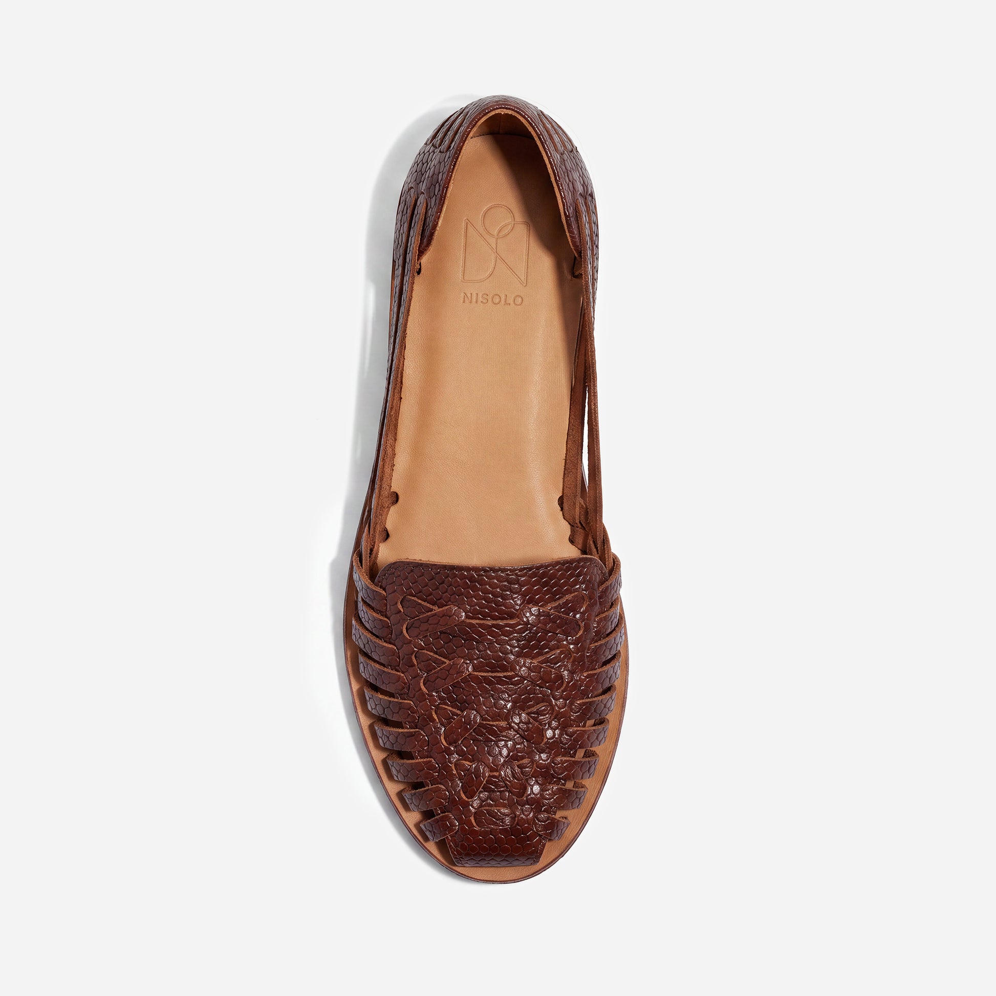 Women's Huarache Lug Sandal Cider Snake