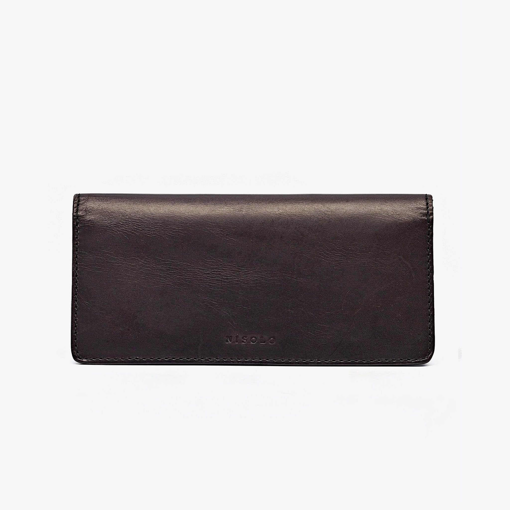 Classic Wallet Black Women's Leather Wallet Nisolo 