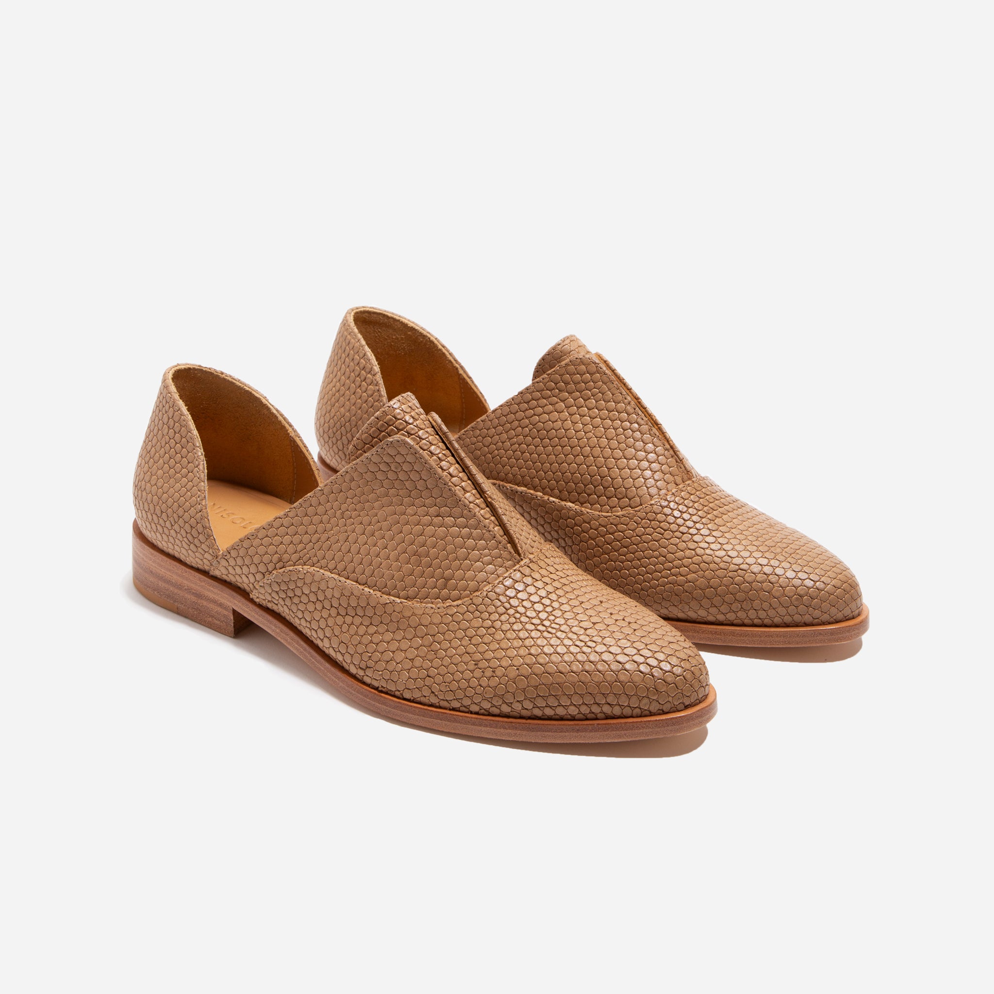Emma d'Orsay Oxford 2.0 Almond Snake – Nisolo