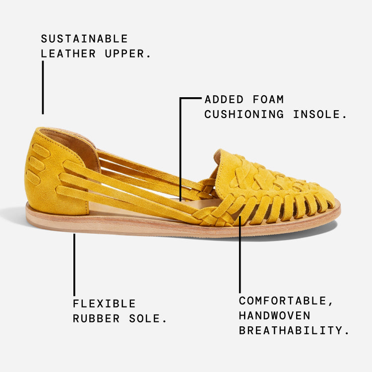 Almond Snake Women's Huarache 2.0 Sandal | Nisolo