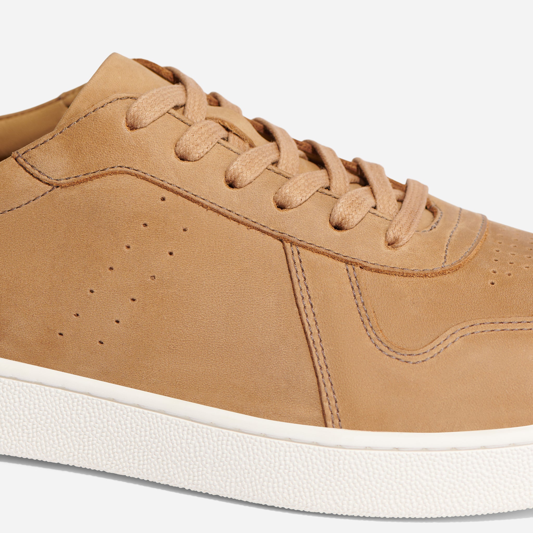 Beto Go-To Court Sneaker Tobacco