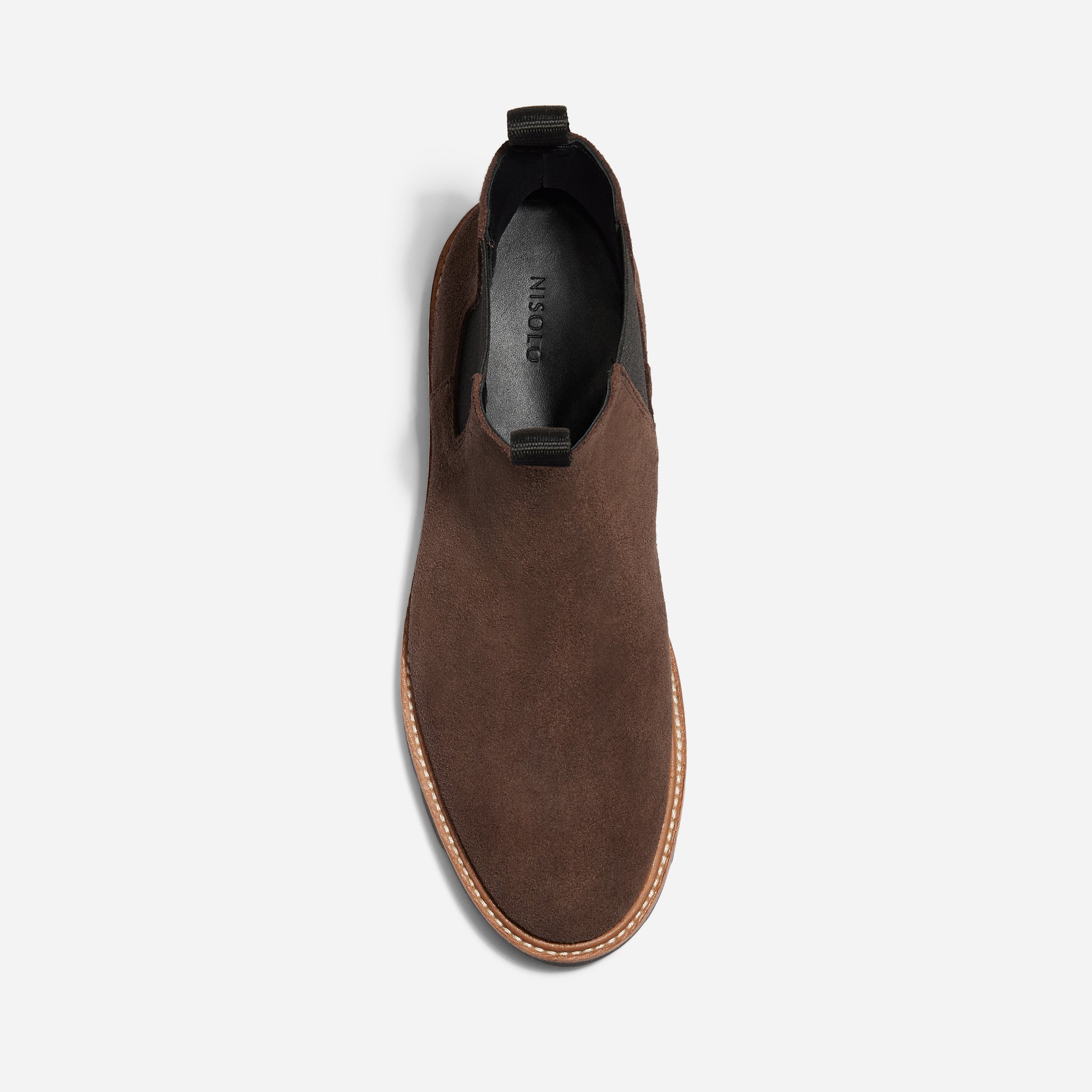Men's Go-To Chelsea Boot 2.0 Umber Brown Suede Nisolo Men's Go-To Chelsea Boot 2.0 Umber Brown Suede Nisolo