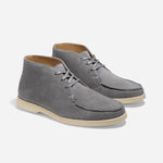 Drew Chukka Grey Suede
