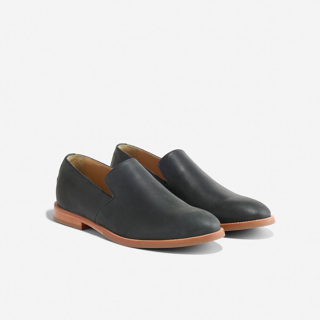 yopiOHGA RIBON LOAFER ブラックローファー24センチ OHGA RIBON LOAFER