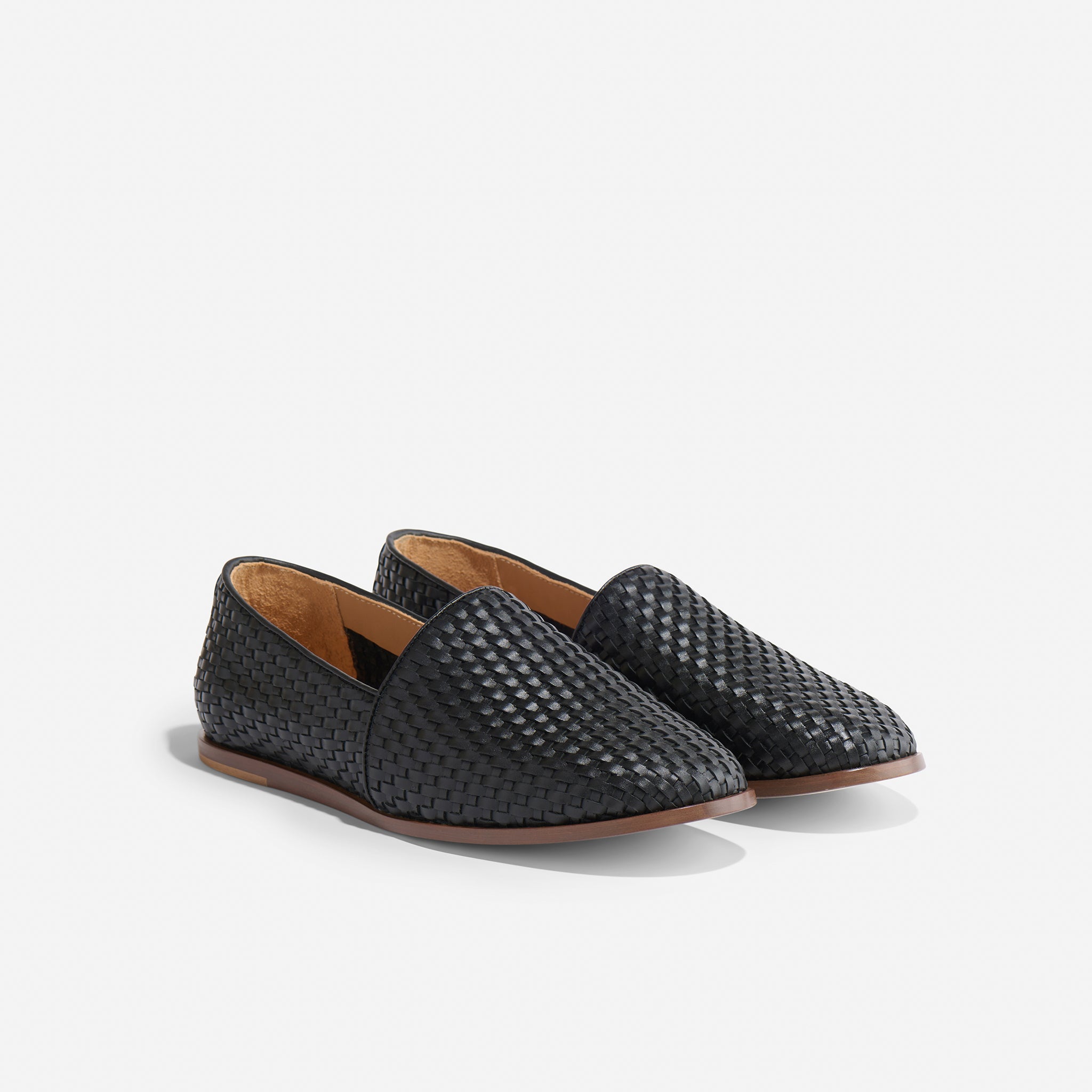 Alejandro Woven Slip-On Woven Black