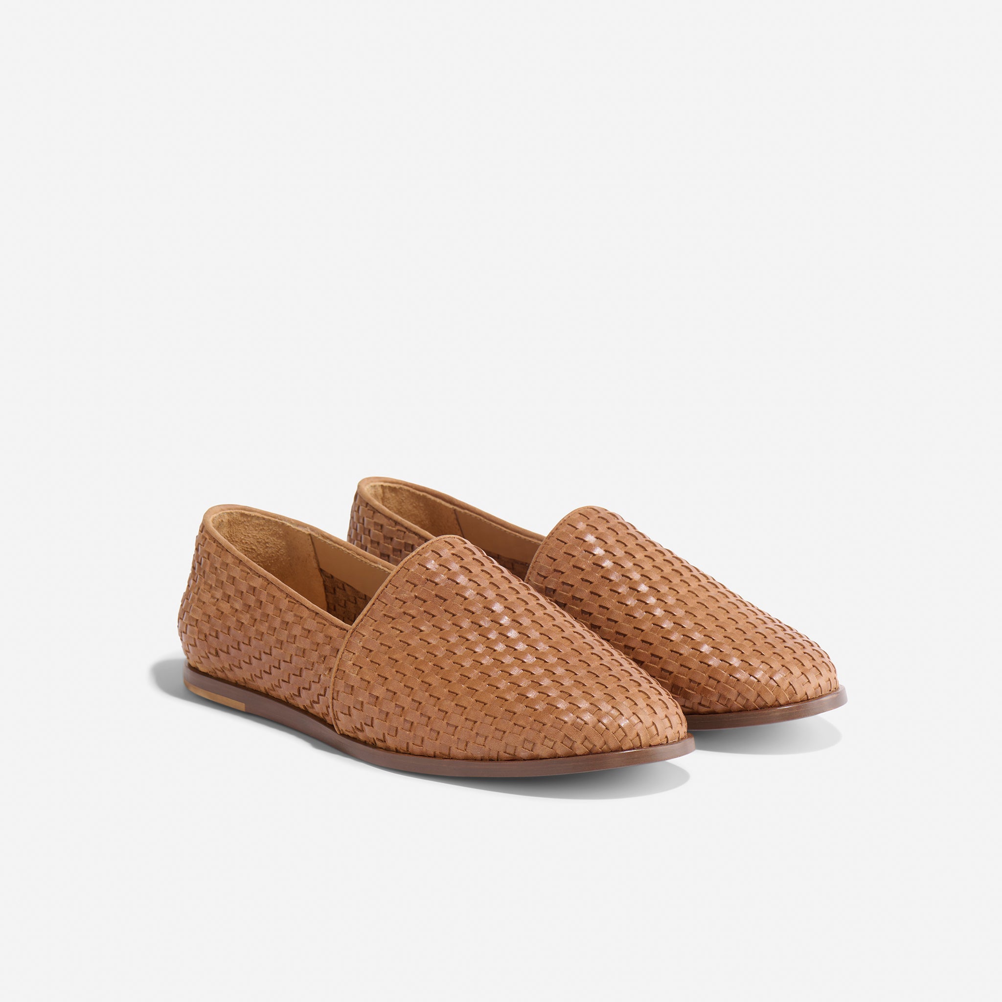 Alejandro Woven Slip-On Woven Brown