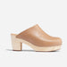 All-Day Heeled Clog Almond Women's Leather Clog Nisolo 