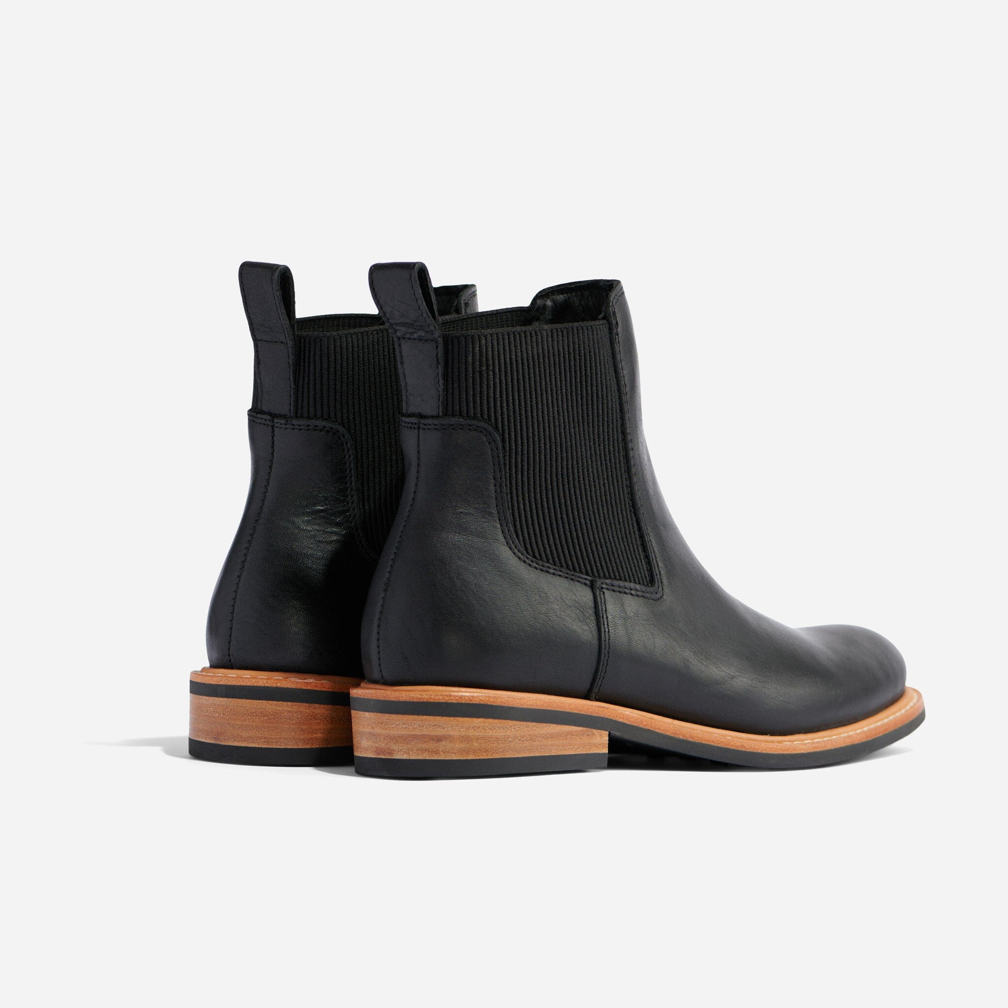 Leather black chelsea boots womens hotsell