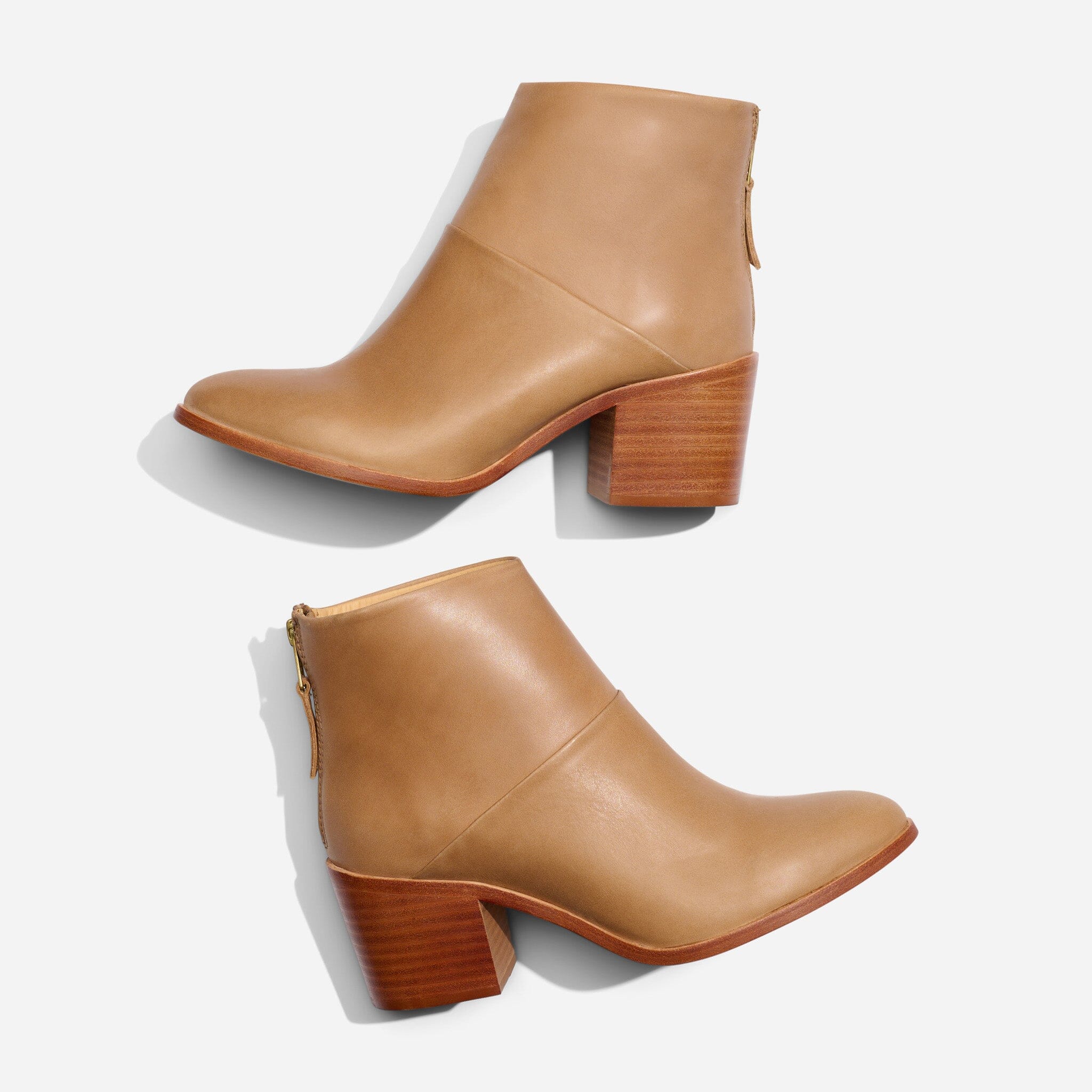 Leather ankle boots in brown - Victoria Beckham | Mytheresa
