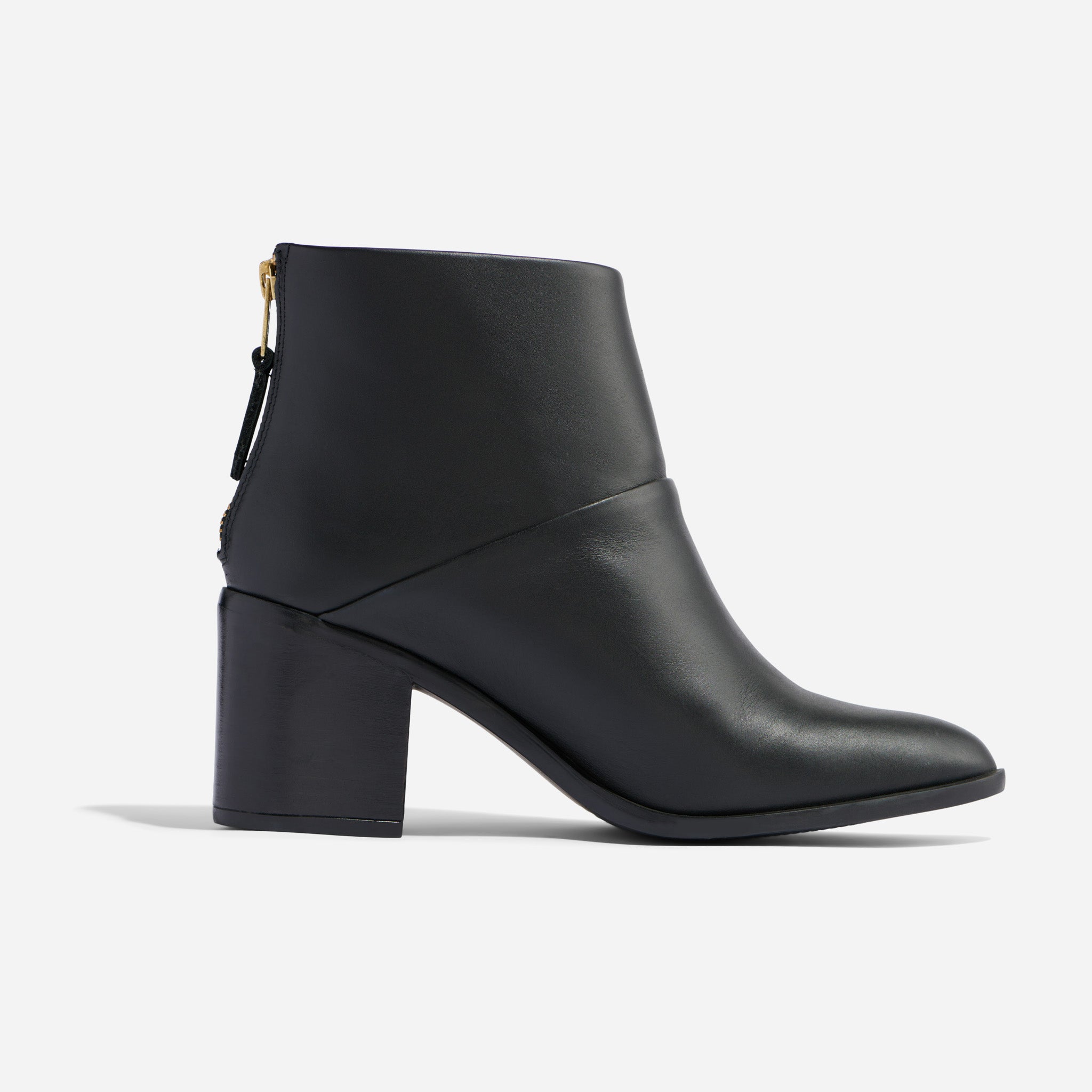 Nisolo Women's High Heeled Dari Commuter Boot Black | Ethically Made