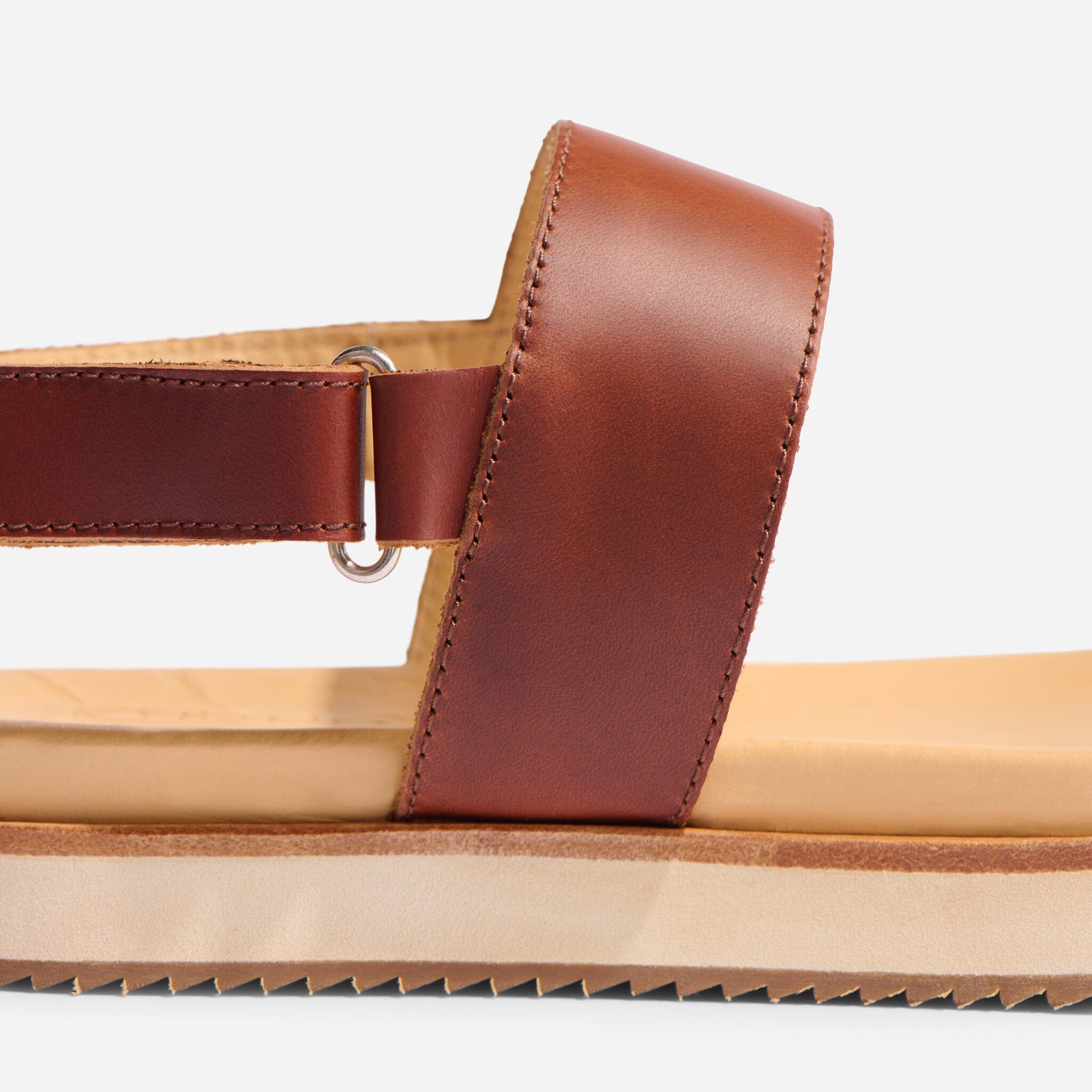 Go-To Flatform Sandal Brandy Women's Leather Sandal Nisolo 