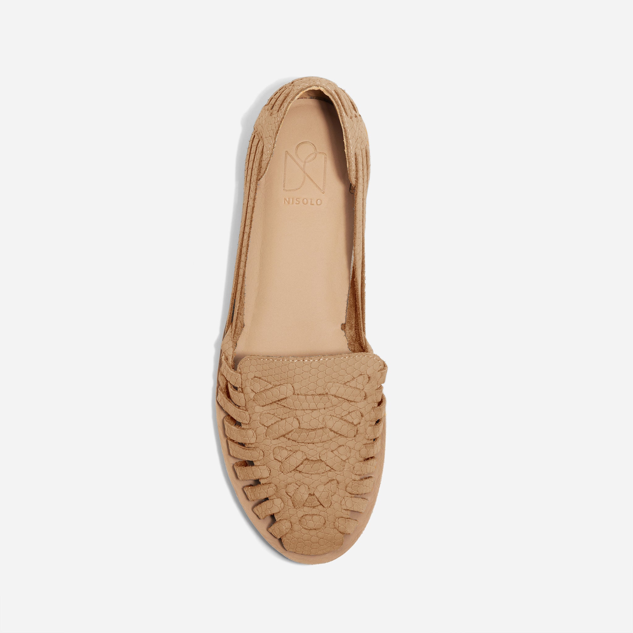 Almond Snake Women's Huarache 2.0 Sandal | Nisolo
