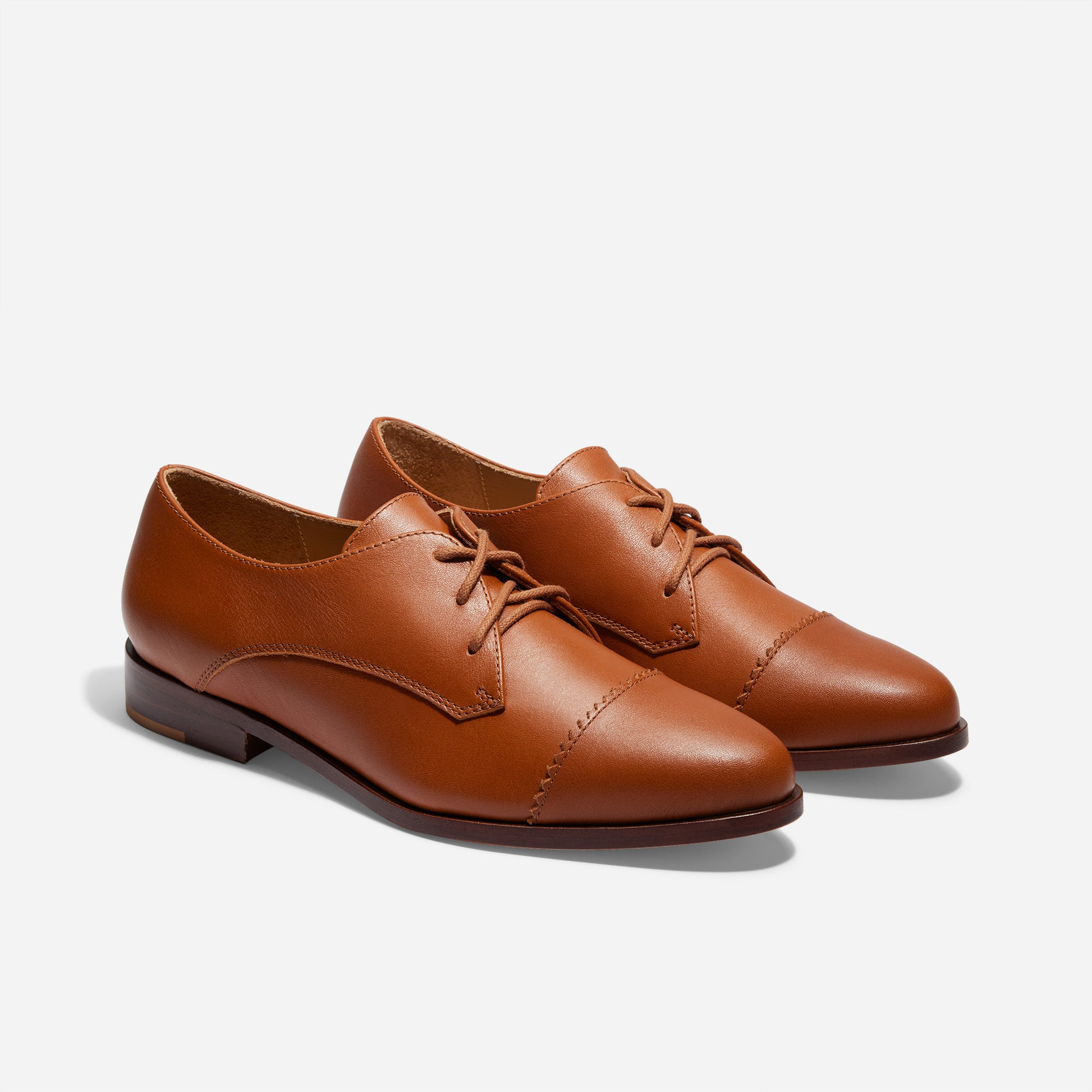 Emilia Cap Toe Oxford British Tan 9 Emilia Cap Toe Oxford British Tan 9