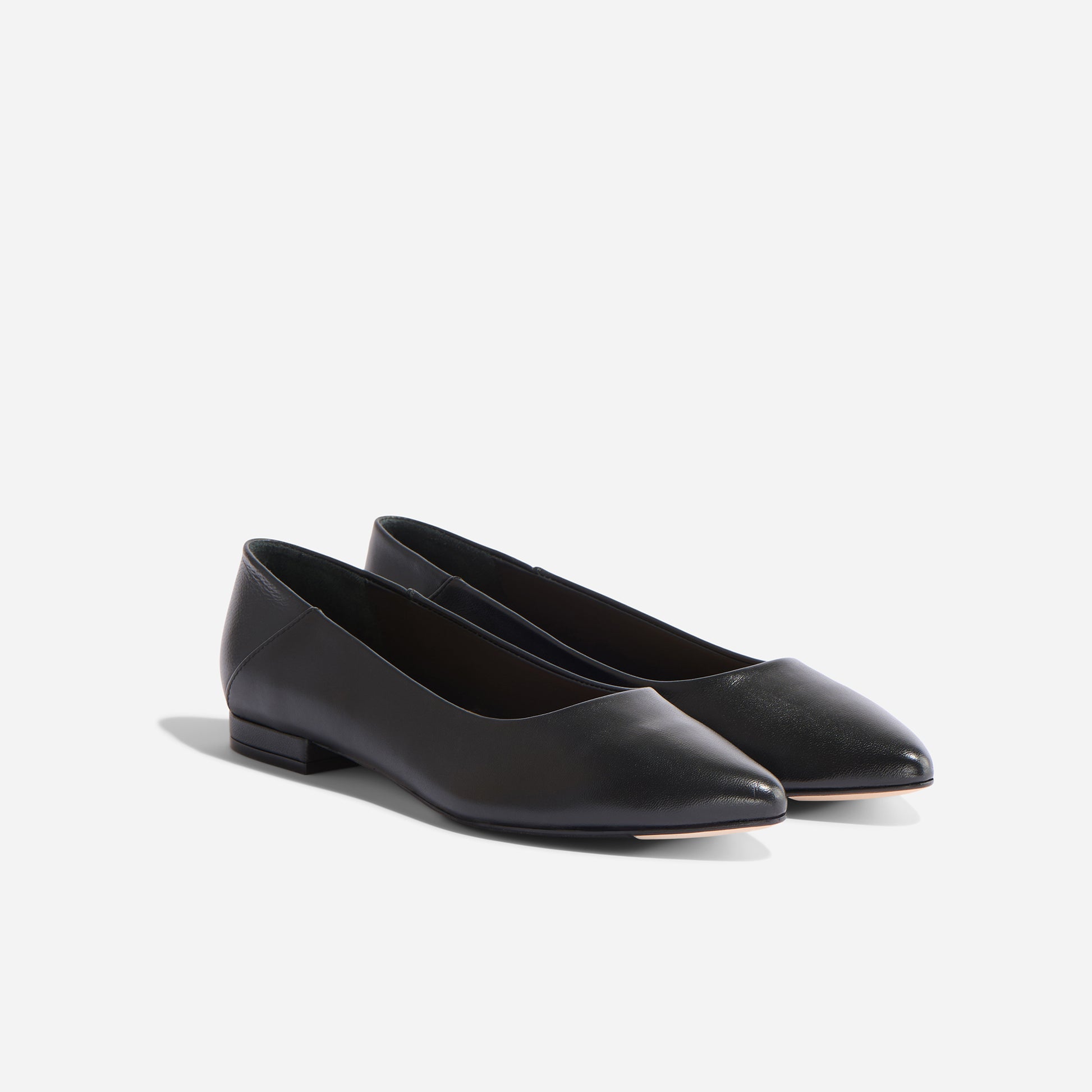 Fina Pointed Toe Flat Black 11 Fina Pointed Toe Flat Black 11