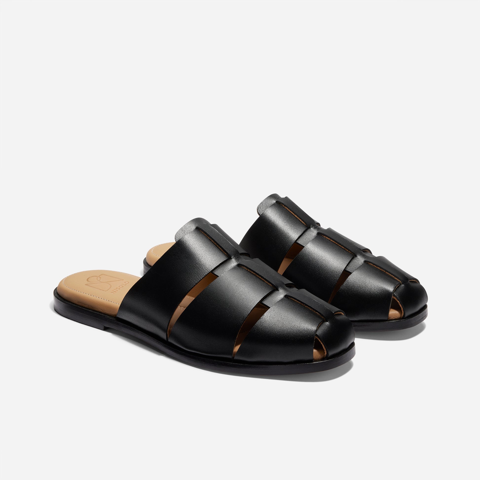 Anita Fisherman Mule Black