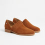 Ellie Slip On Oxford Terracotta Suede