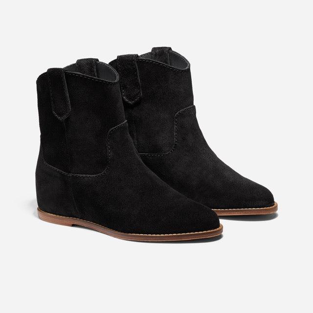 Amaya Bootie Black Suede
