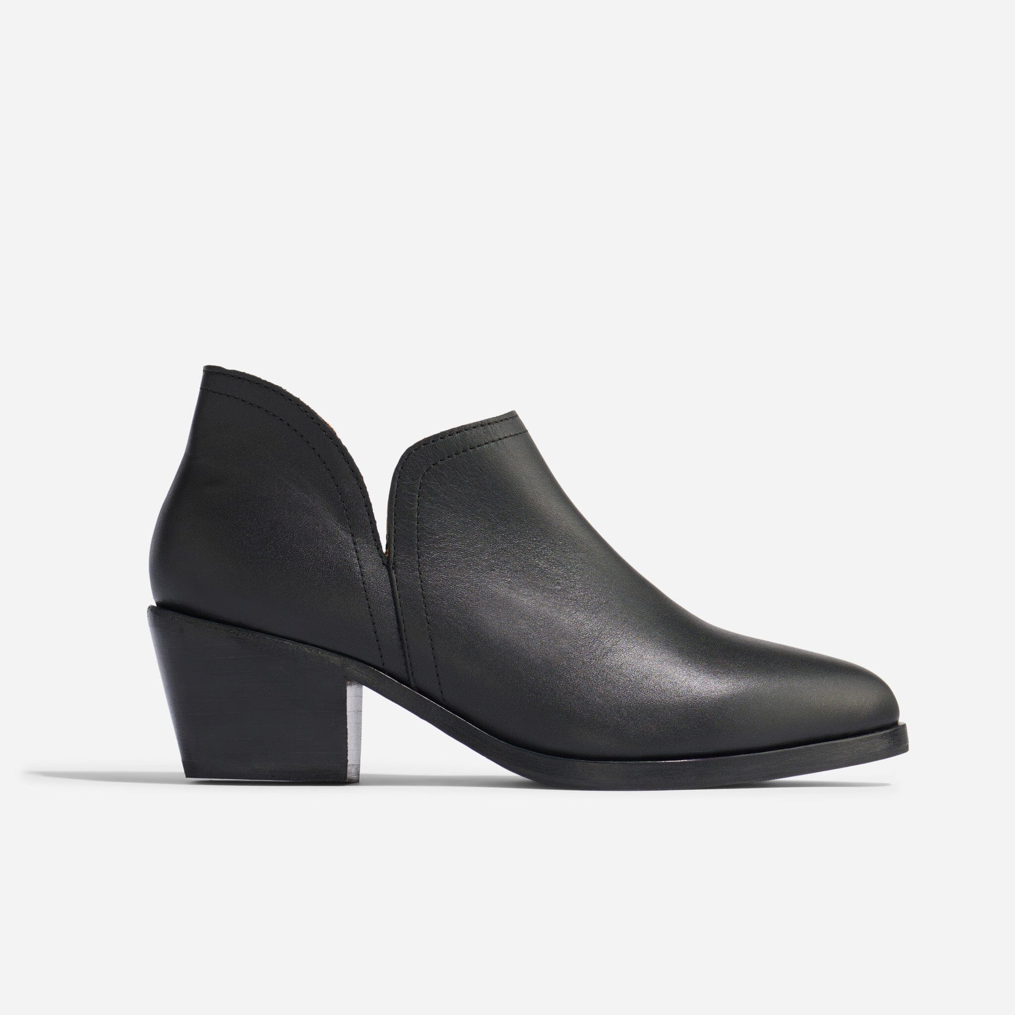 Black shops ankle booties