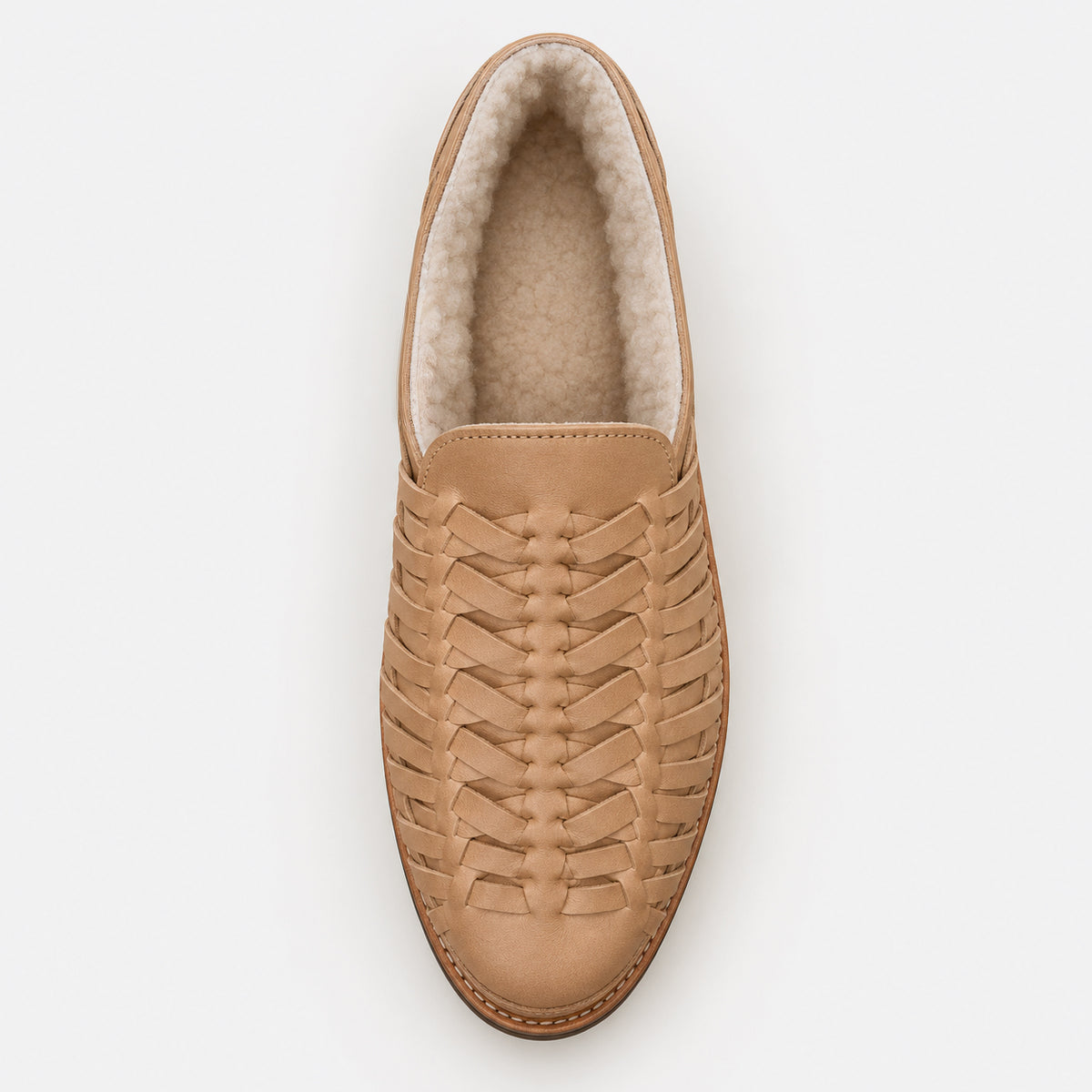 Women's Huarache Cozy Slip On Almond