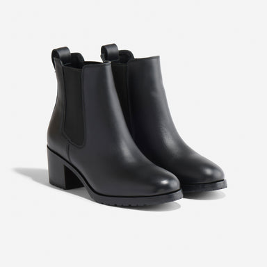 Nisolo - Ana Go-To Heeled Chelsea Boot Black/Black