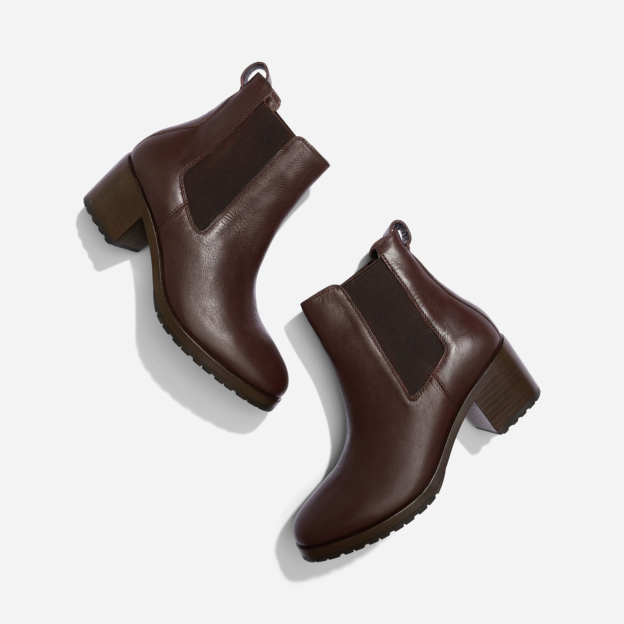 Ana Go-To Heeled Chelsea Boot Wine