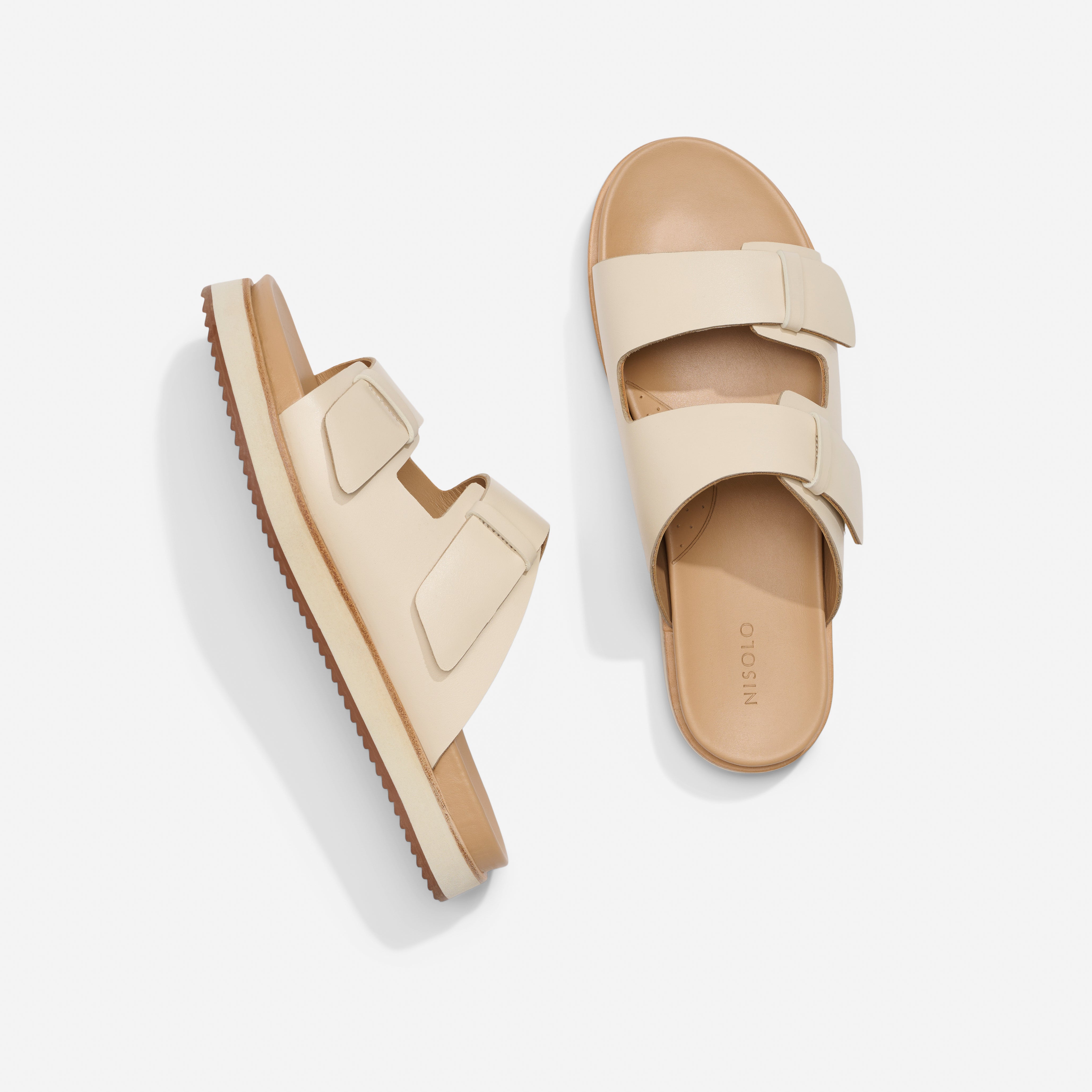 Ella Flatform Slide Bone