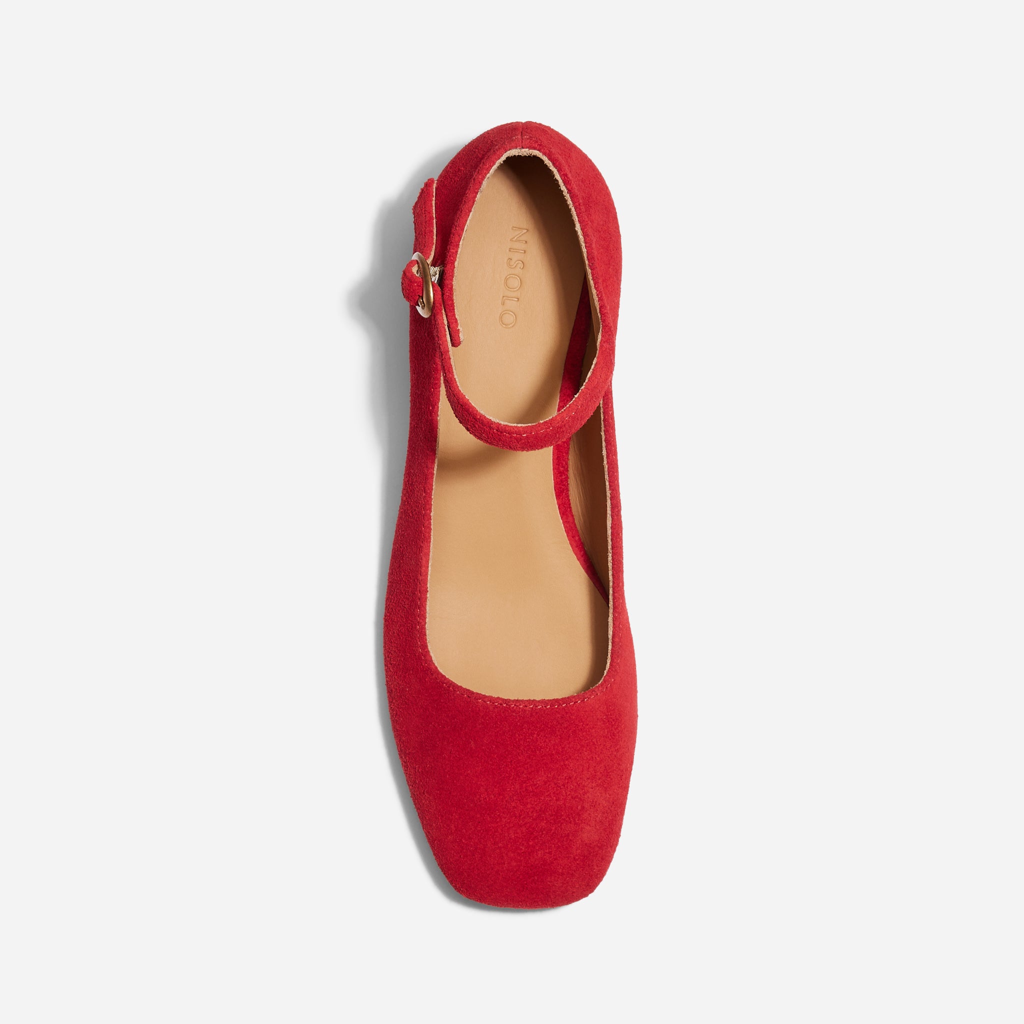 Luna Heeled Mary Jane Red – Nisolo