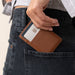 Nico Card Case Wallet Caramel Leather Card Case Nisolo 