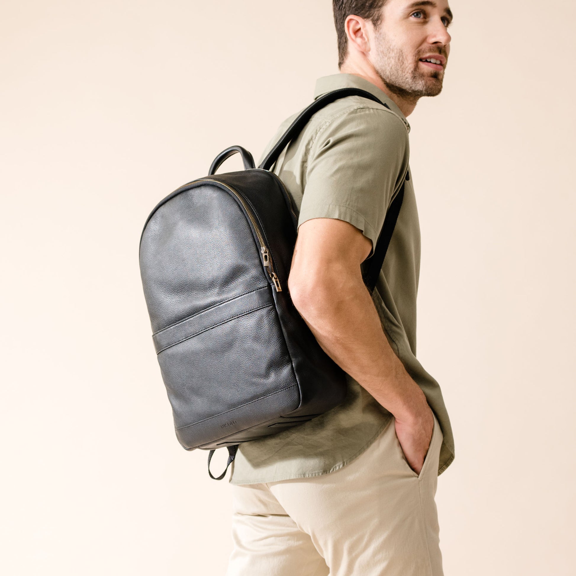 almax leather backpack Nisolo | Alex Commuter Backpack