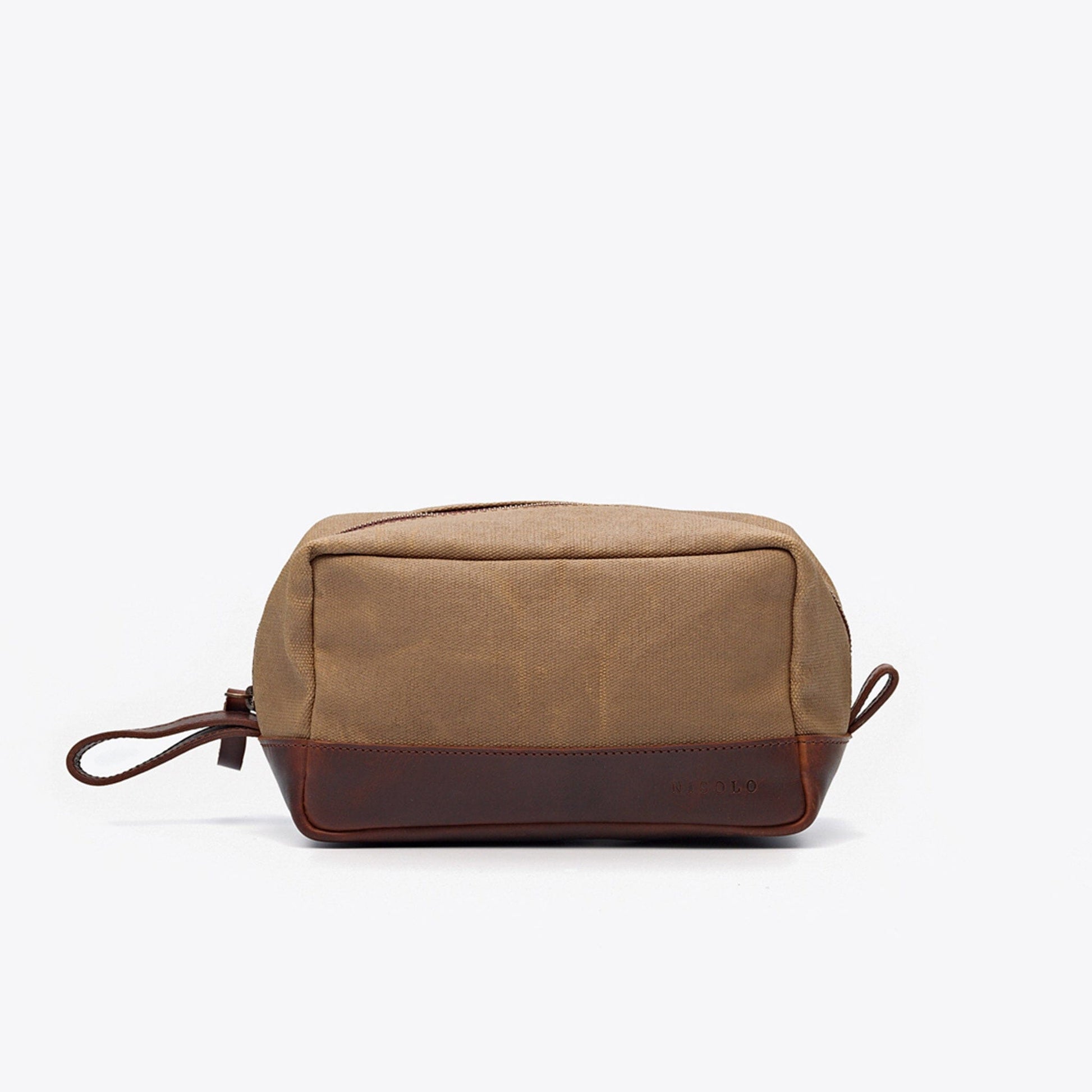Durango Dopp Kit Waxed Canvas Leather goods Nisolo 