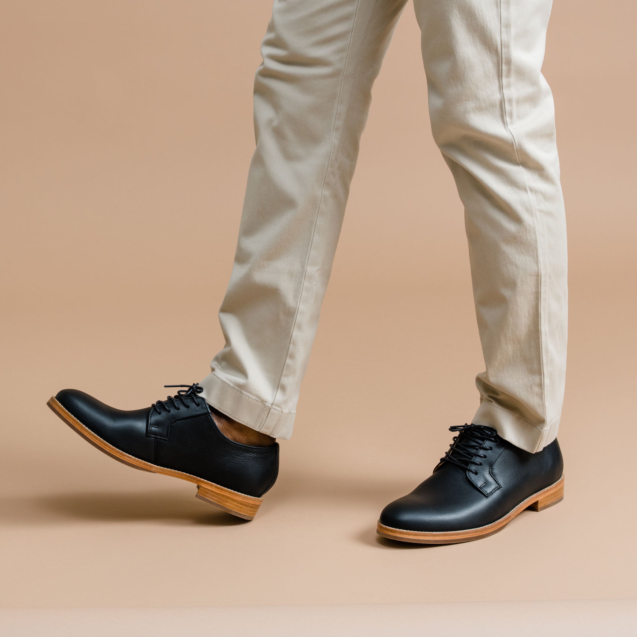 Nisolo | Men's Rey Everyday Derby | Black