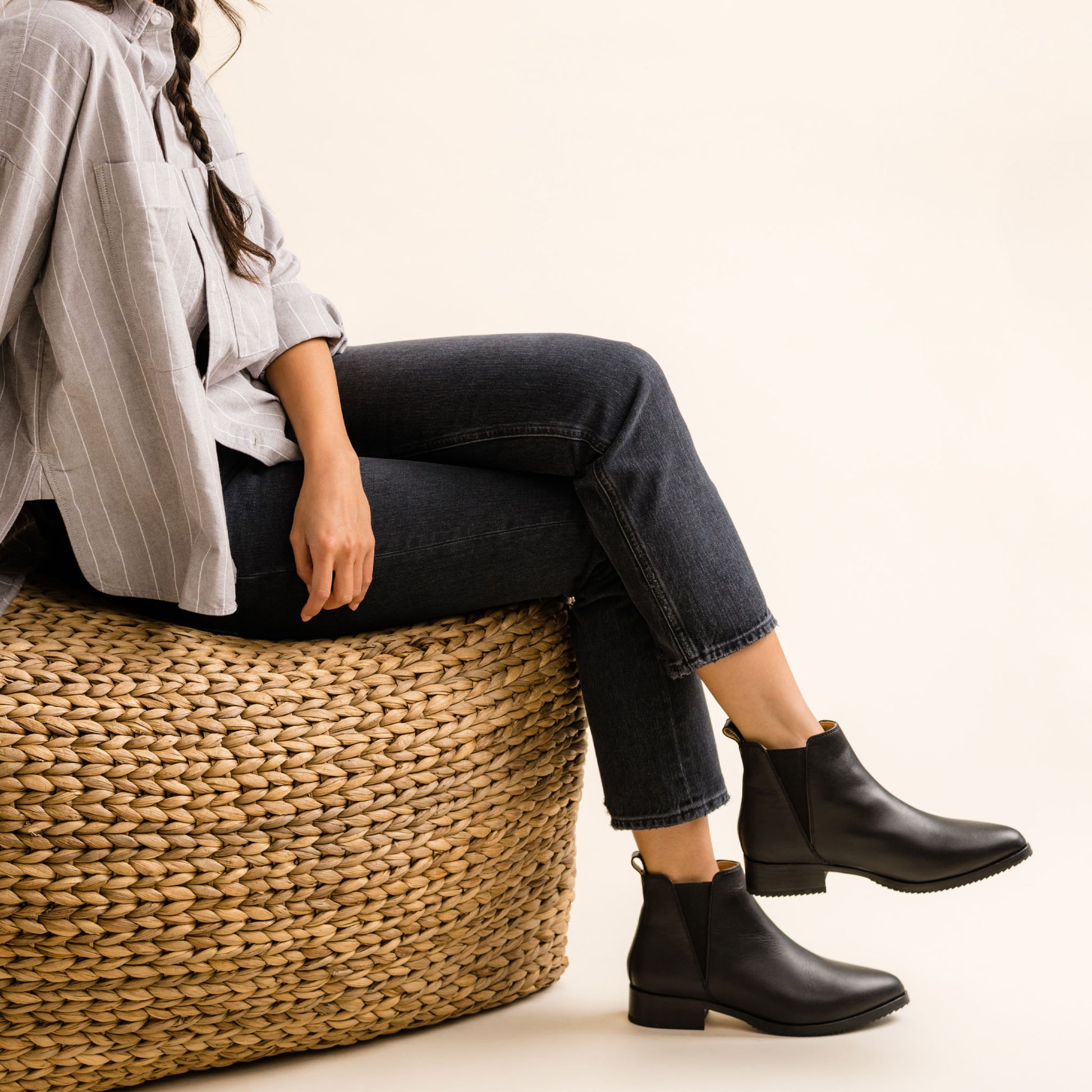 Nisolo Eva Everyday Chelsea Boot | Black/Black Black/Black / 9 Nisolo Eva Everyday Chelsea Boot | Black/Black Black/Black / 9