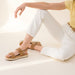 Nisolo - Go-To Flatform Sandal 2.0 Almond