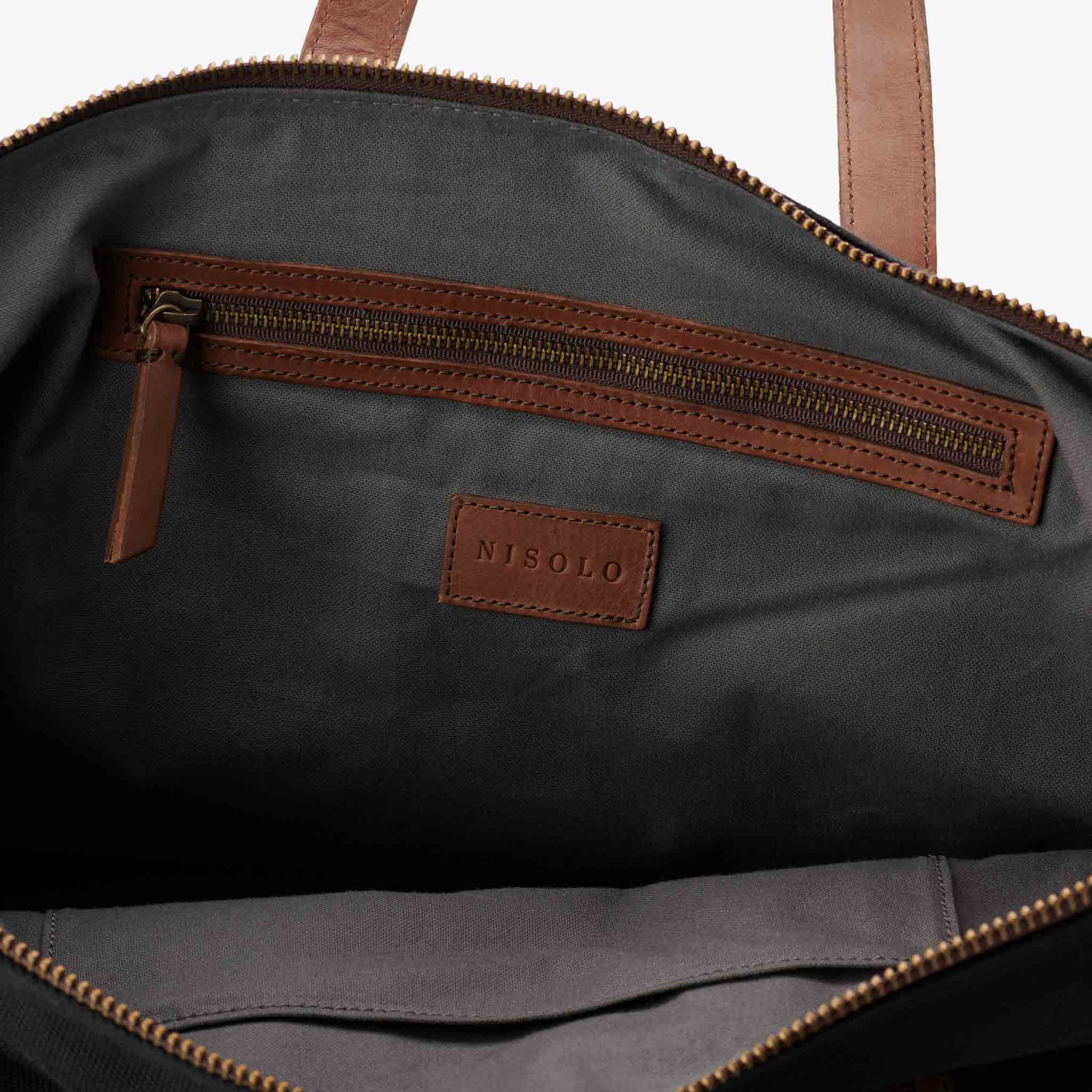 Product image 2 of the Canvas Weekender Black