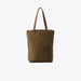Product image 1 of the Canvas Tote Olive Green
