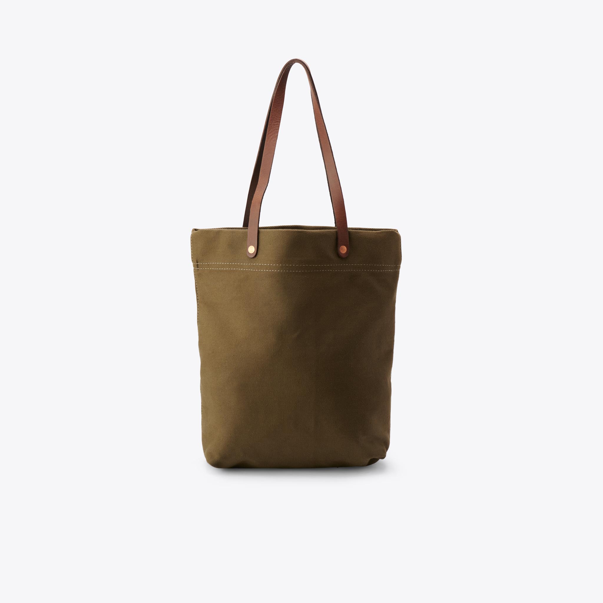 Product Image 3 of the Canvas Tote Olive Green