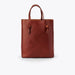 Product Image 1 of the Simone Crossbody Shopper Rosewood Leather Handbag - unlined Nisolo 