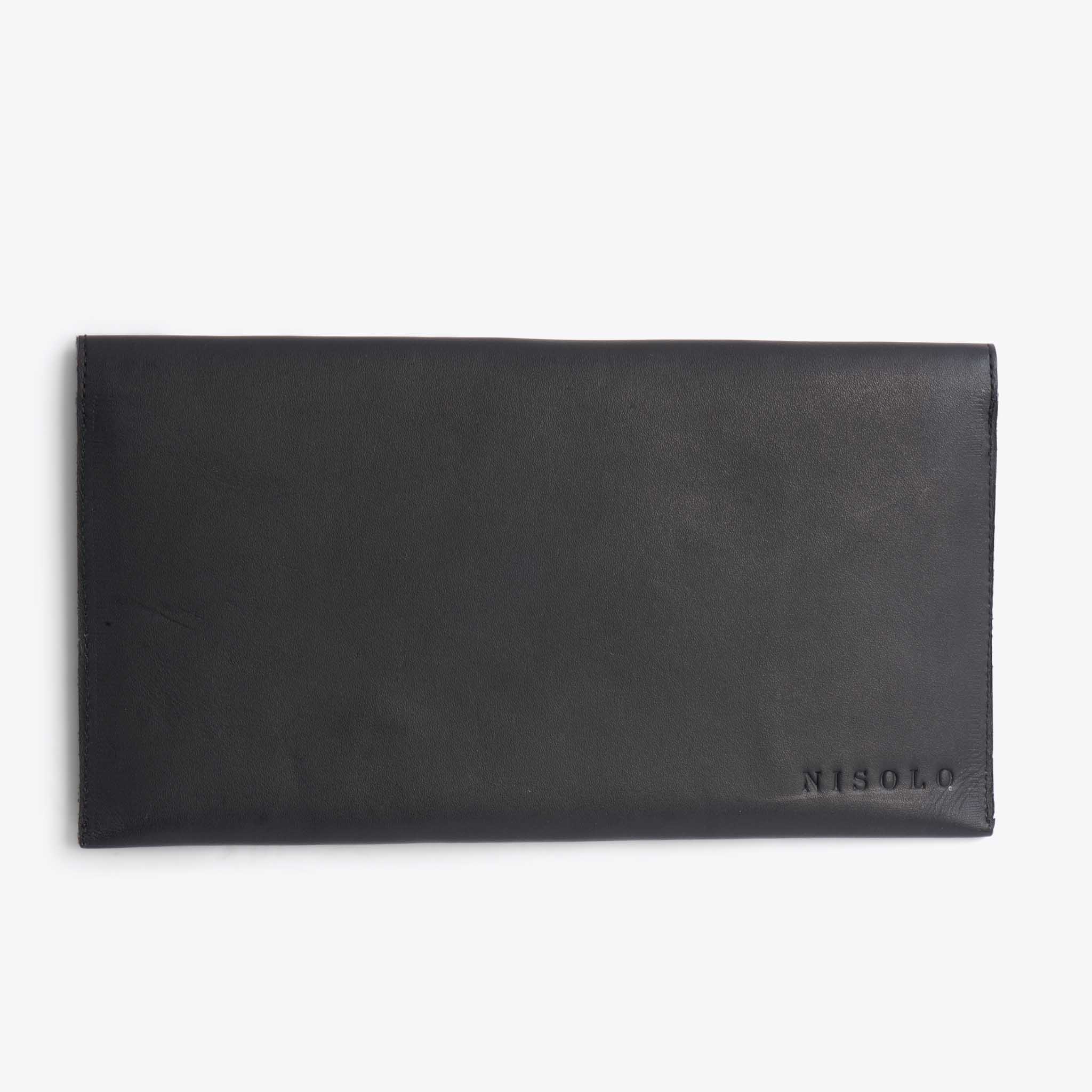 Nisolo Women's Envelope Clutch Black