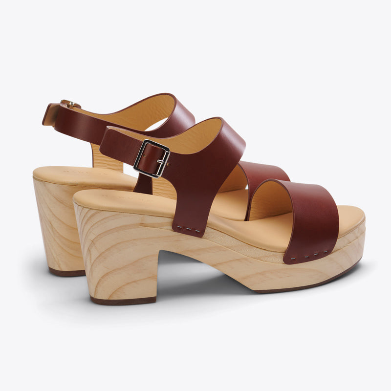 Product Image 2 of the All-Day Open Toe Clog Brandy Nisolo 