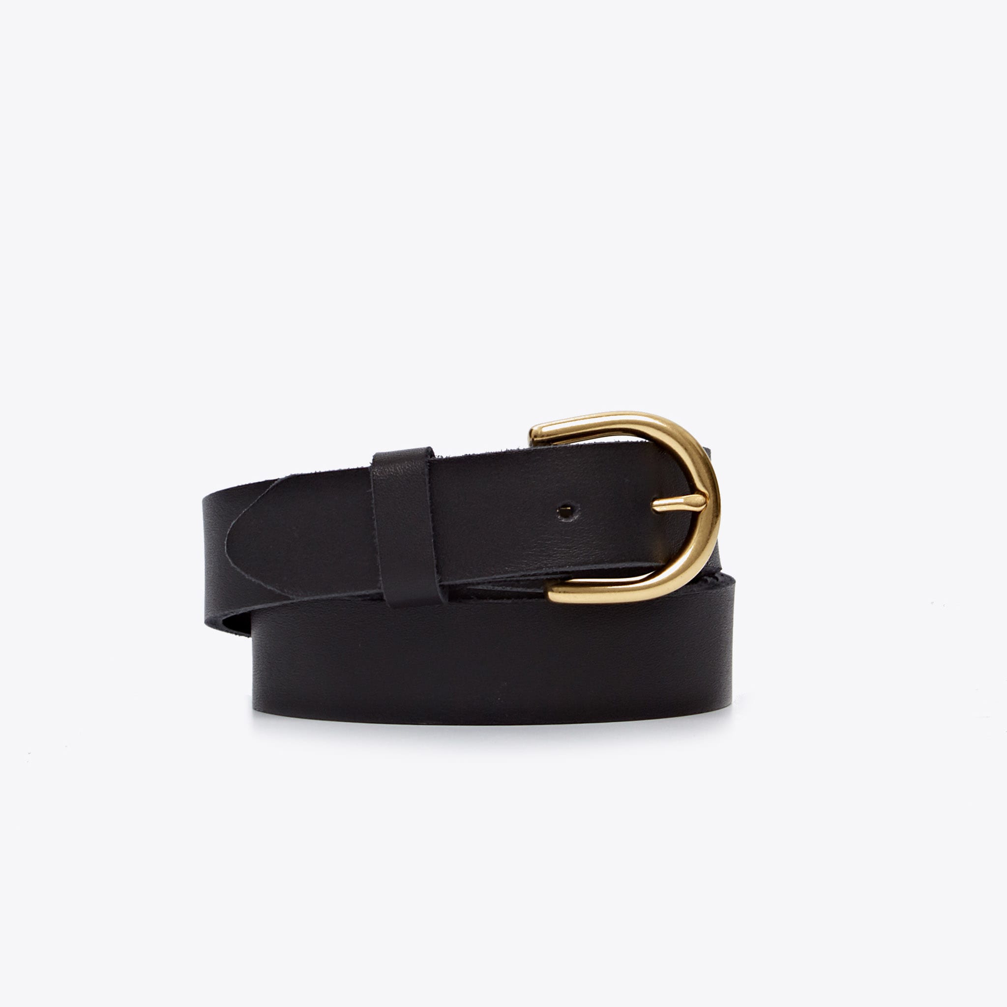 Black & Brass Belt - Black Nopal