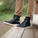 Image 1 of the All-Weather Mateo Boot Black Men's Leather Boot Nisolo 