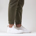 Video 1 of the Men's All-Day Eco-Knit Sneaker White shown on a model in motion